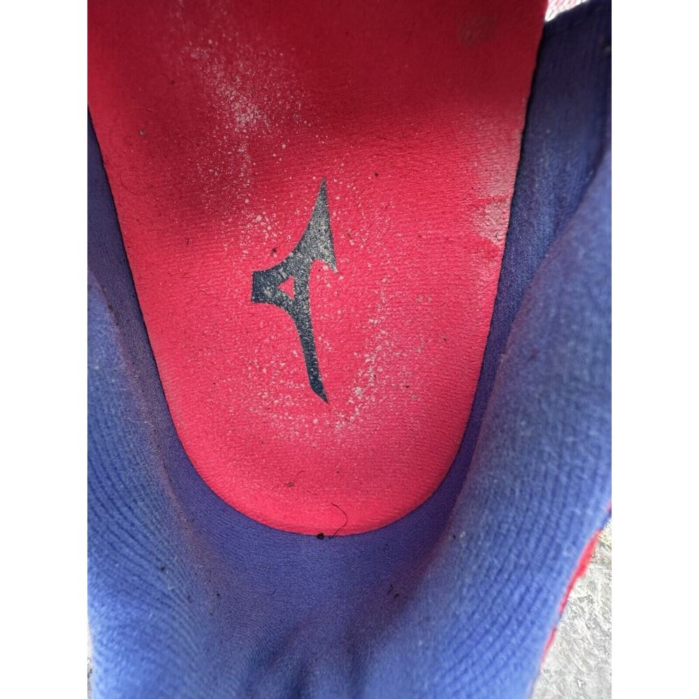 Mizuno Wave Rider 19 Blue Red Running Shoes Women’s Size 10 - Picture 8 of 9